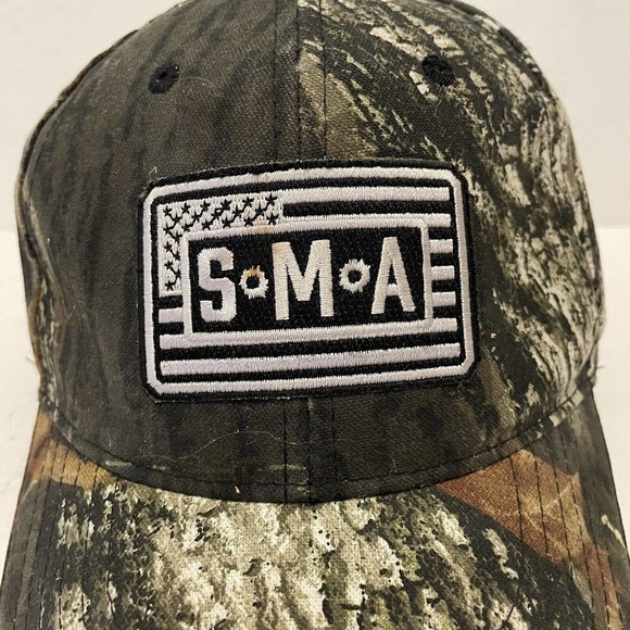 OC Outdoor Camouflage Hat Cap Green Hunting SMA Flag Adjustable USA One … - Picture 2 of 11